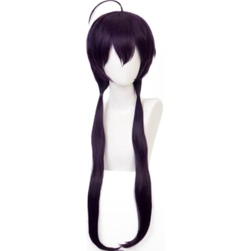 Anime Cosplay Izumi Kyouka Perücke, Frauen lila Doppelschwanz Flecht Lange Haare für Halloween, Party, Karneval, Nachtleben, Konzerte, Hochzeiten Anime Cosplay Izumi Kyouka Perücke, Frauen lila Doppelschwanz Flecht Lange Haare für Halloween, Party, Karneval, Nachtleben, Konzerte, Hochzeiten von BELEB