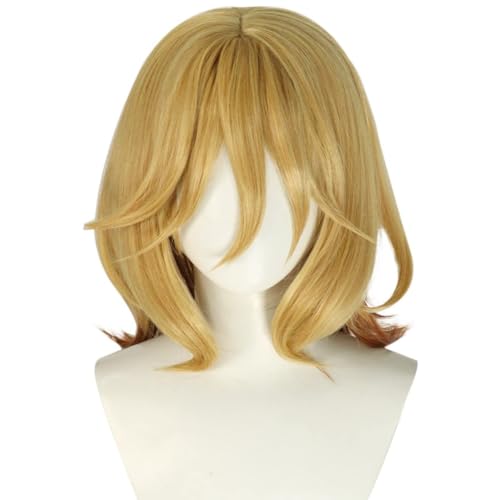 Anime Cosplay Kaveh Perücke, Frauen Blondes Haar Perücken für Halloween Kostüm Party Accesorios Anime Cosplay Kaveh Perücke, Frauen Blondes Haar Perücken für Halloween Kostüm Party Accesorios von BELEB