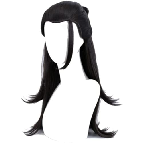 Anime Cosplay Kostüm Geto Suguru Perücke, schwarzes langes Haar für Halloween, Party, Karneval, Nachtleben, Konzerte, Hochzeiten Anime Cosplay Kostüm Geto Suguru Perücke, schwarzes langes Haar für Halloween, Party, Karneval, Nachtleben, Konzerte, Hochzeiten von BELEB