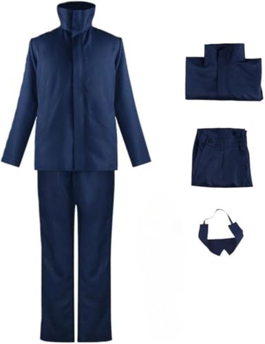 Anime Cosplay Kostüm Kimono Uniform Outfit Halloween Party Anzug (BLUE,XXL) von BELEB