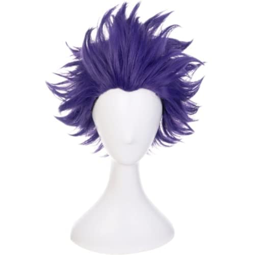 Anime Cosplay Kostüm Shinso Hitoshi Perücke, Lila Kurze Haare Perücken Für Halloween, Party, Karneval, Nachtleben, Konzerte, Hochzeiten Anime Cosplay Kostüm Shinso Hitoshi Perücke, Lila Kurze Haare Perücken Für Halloween, Party, Karneval, Nachtleben, Konzerte, Hochzeiten von BELEB