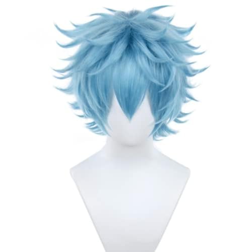 Anime Cosplay Kostüm Souya Kawata Perücke, Kurze Blaue Haare für Halloween, Party, Karneval, Nachtleben, Konzerte, Hochzeiten Anime Cosplay Kostüm Souya Kawata Perücke, Kurze Blaue Haare für Halloween, Party, Karneval, Nachtleben, Konzerte, Hochzeiten von BELEB