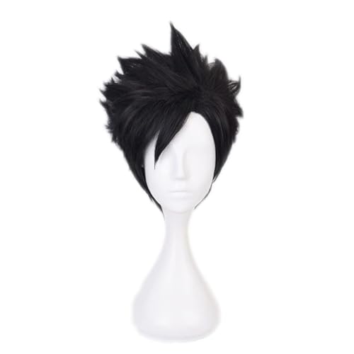 Anime Cosplay Kostüm Tetsurou Kuroo Perücke, Kurz Schwarz Für Halloween, Party, Karneval, Nachtleben, Konzerte, Hochzeiten Anime Cosplay Kostüm Tetsurou Kuroo Perücke, Kurz Schwarz Für Halloween, Party, Karneval, Nachtleben, Konzerte, Hochzeiten von BELEB