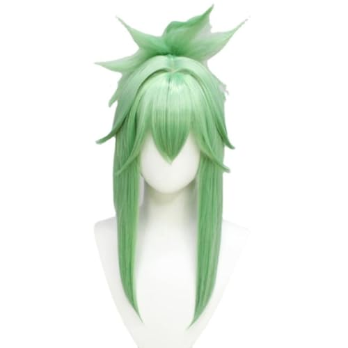 Anime Cosplay Kuki Shinobu Perücke, Frauen Grüner Tiger Clip Kurze Haare Perücken für Halloween Kostüm Party Accesorios Anime Cosplay Kuki Shinobu Perücke, Frauen Grüner Tiger Clip Kurze Haare Perücken für Halloween Kostüm Party Accesorios von BELEB