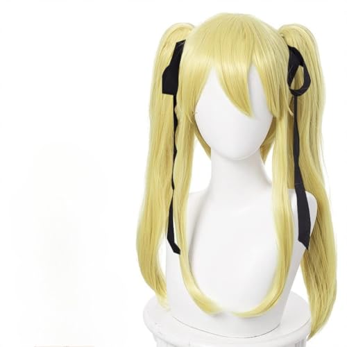 Anime Cosplay Meari Saotome Perücke, Blonde Dual Schachtelhalm Kurzes Haar Rollenspiel Perücken Für Halloween Kostüm Party Anime Cosplay Meari Saotome Perücke, Blonde Dual Schachtelhalm Kurzes Haar Rollenspiel Perücken Für Halloween Kostüm Party von BELEB