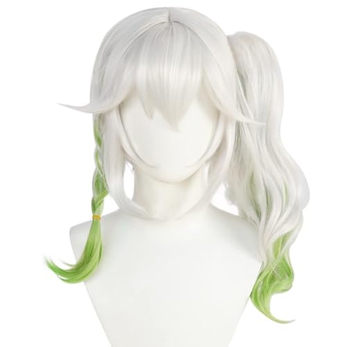Anime Cosplay Nahida Perücke, Frauen Seite Pferde Perücken für Halloween Kostüm Party Accesorios von BELEB