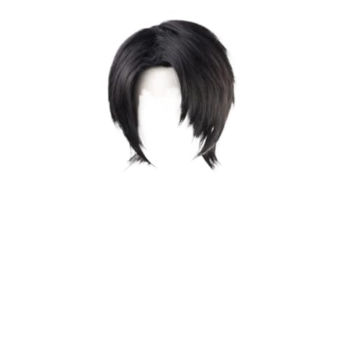 Anime Cosplay Okkotsu Yuta Perücke, schwarzes kurzes Haar Rollenspiel Perücken für Halloween Kostüm Party Anime Cosplay Okkotsu Yuta Perücke, schwarzes kurzes Haar Rollenspiel Perücken für Halloween Kostüm Party von BELEB