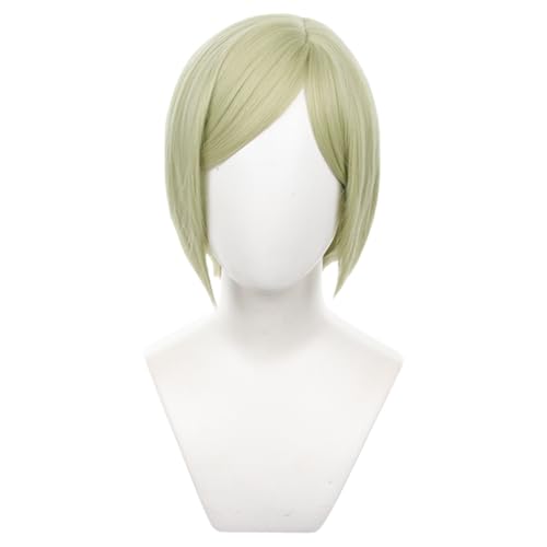 Anime Cosplay Perücke Atmungsaktiv Hitzebeständige Fasern Kostüm Perücke für Weihnachten Halloween Party Comic Con (Nanami Kento-) von BELEB