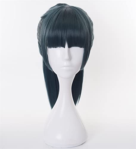Anime Cosplay Perücke Atmungsaktiv Hitzebeständige Fasern Kostüm Perücke für Weihnachten Halloween Party Comic Con (Zenin Maki) von BELEB