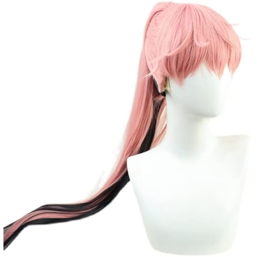 Anime Cosplay Perücke für Yuji Itadori, Frauen Transgender Rosa Schwarz Langes Hitzebeständiges Haar, für Halloween, Party, Karneval, Nachtleben, Konzerte, Hochzeiten Anime Cosplay Perücke für Yuji Itadori, Frauen Transgender Rosa Schwarz Langes Hitzebeständiges Haar, für Halloween, Party, Karneval, Nachtleben, Konzerte, Hochzeiten von BELEB