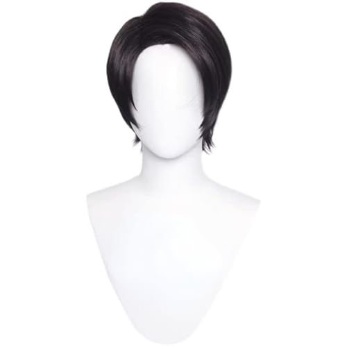 Anime Cosplay Schwarz Kurzes Haar Perücke für Yuta Okkotsu Rollenspiel Perücken für Party Halloween von BELEB