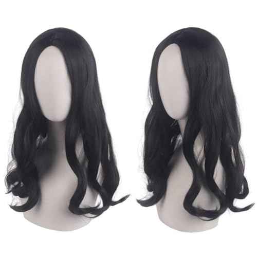 Anime Cosplay Schwarz Medium Lange Locken Haar für Baji Keisuke Rollenspiel Halloween Party Perücken Anime Cosplay Schwarz Medium Lange Locken Haar für Baji Keisuke Rollenspiel Halloween Party Perücken von BELEB