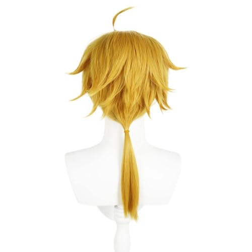 Anime Cosplay Thoma Perücke, Frauen Blonde Kurze Haare Perücken für Halloween Kostüm Party Accesorios Anime Cosplay Thoma Perücke, Frauen Blonde Kurze Haare Perücken für Halloween Kostüm Party Accesorios von BELEB