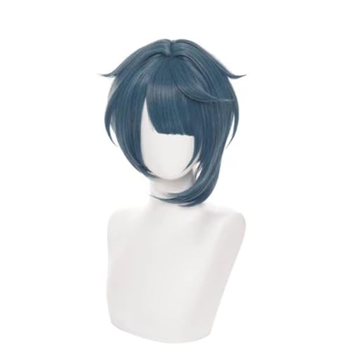 Anime Cosplay Xingqiu Perücke, Frauen Bob Kurze Haare Perücken für Halloween Kostüm Party Accesorios Anime Cosplay Xingqiu Perücke, Frauen Bob Kurze Haare Perücken für Halloween Kostüm Party Accesorios von BELEB