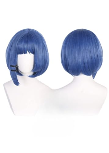 Anime Cosplay Yamada Ryo Perücke, Blau Bob Kurzes Haar Rollenspiel Perücken Für Halloween Kostüm Party Anime Cosplay Yamada Ryo Perücke, Blau Bob Kurzes Haar Rollenspiel Perücken Für Halloween Kostüm Party von BELEB