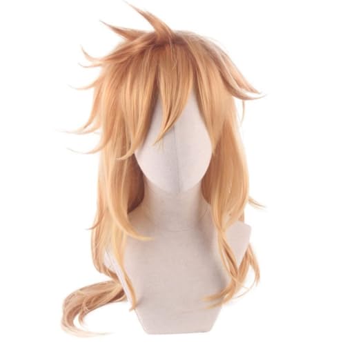 Anime Douma Cosplay Perücke, Blonde Langhaarperücken, Halloween Kostüm Party Rollenspiel Anime Douma Cosplay Perücke, Blonde Langhaarperücken, Halloween Kostüm Party Rollenspiel von BELEB