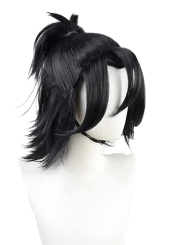 Anime Hori-san to MIYAMURA-kun OVA Cosplay Wig, Miyamura Izumi Black Synthetic Short Wig, for Party Daily Halloween von BELEB