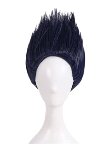 Anime Hoshigaki Kisame Cosplay Perücken, Kurz Dunkelblau Halloween Kostüm Party Anime Hoshigaki Kisame Cosplay Perücken, Kurz Dunkelblau Halloween Kostüm Party von BELEB