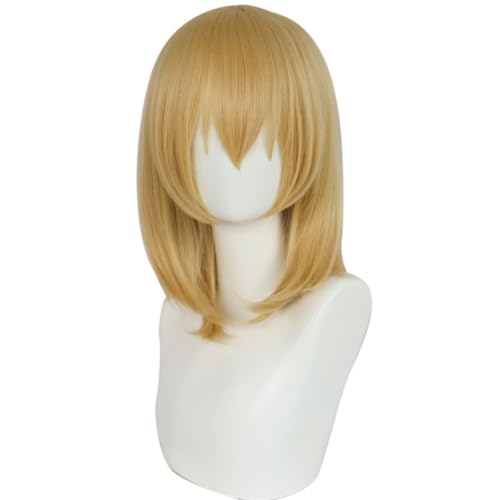 Anime Howl Cosplay Perücke, Blonde Kurzhaarperücken, Für Halloween Kostümparty Anime Howl Cosplay Perücke, Blonde Kurzhaarperücken, Für Halloween Kostümparty von BELEB