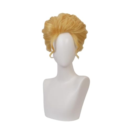 Anime JJBA Joseph Joestar Cosplay Perücke Atmungsaktiv Hitzebeständige Fasern Kostüm für Fans Weihnachten Halloween Party Comic Con (Kira Yoshikage) von BELEB