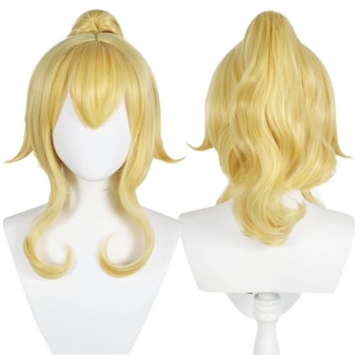 Anime Jean Gunnhildr Cosplay Perücke, Frauen Blonde Haare Perücken für Halloween Kostüm Party Accesorios Anime Jean Gunnhildr Cosplay Perücke, Frauen Blonde Haare Perücken für Halloween Kostüm Party Accesorios von BELEB