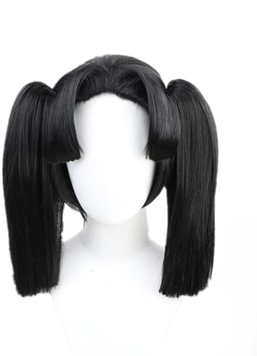 Anime Kanzaki Aoi Cosplay Perücke, Schwarz Dual Schachtelhalm Kurzes Haar Halloween Kostüm Party Rollenspiel Anime Kanzaki Aoi Cosplay Perücke, Schwarz Dual Schachtelhalm Kurzes Haar Halloween Kostüm Party Rollenspiel von BELEB