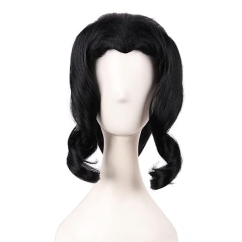 Anime Kibutsuji Muzan Cosplay Perücke, Frauen Schwarz Kurzes Haar Halloween Kostüm Party Rollenspiel Anime Kibutsuji Muzan Cosplay Perücke, Frauen Schwarz Kurzes Haar Halloween Kostüm Party Rollenspiel von BELEB