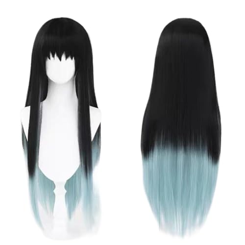 Anime Muichiro Tokito Cosplay Perücke für Kostüm Halloween Cosplay Anime Muichiro Tokito Cosplay Perücke für Kostüm Halloween Cosplay von BELEB