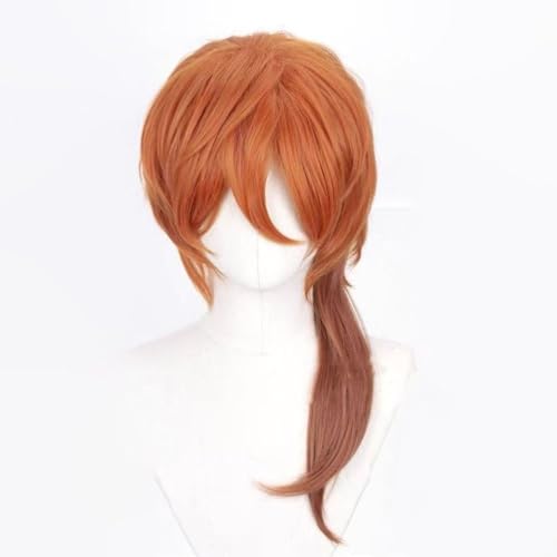 Anime Nakahara Chuuya Perücke, Orange Lange Haare Für Halloween, Party, Karneval Anime Nakahara Chuuya Perücke, Orange Lange Haare Für Halloween, Party, Karneval von BELEB