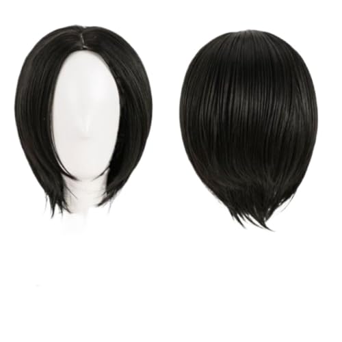 Anime Nana Osaki Cosplay Perücke, Schwarze Kurze Perücken, Halloween Kostüm Party Rollenspiel von BELEB