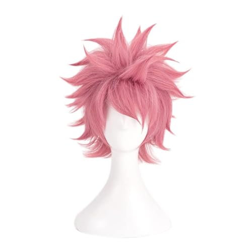 Anime Natsu Dragneel Cosplay Perücke Für Fairy Tail, Kurze Rote Perücken, Für Halloween Kostüm Party, Anime Show Anime Natsu Dragneel Cosplay Perücke Für Fairy Tail, Kurze Rote Perücken, Für Halloween Kostüm Party, Anime Show von BELEB