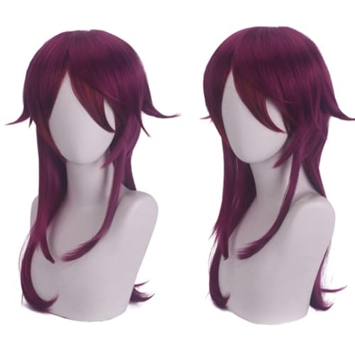 Anime Rosaria Cosplay Perücke, Frauen rot Lange Haare Perücken für Halloween Kostüm Party Accesorios Anime Rosaria Cosplay Perücke, Frauen rot Lange Haare Perücken für Halloween Kostüm Party Accesorios von BELEB