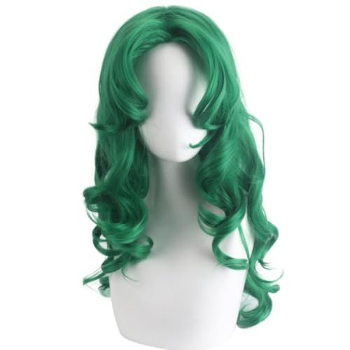 Anime Sailor Moon Cosplay Perücke, Grüne Lange Welle Lockiges Haar Für Halloween Kostüm Party Rollenspiel Anime Sailor Moon Cosplay Perücke, Grüne Lange Welle Lockiges Haar Für Halloween Kostüm Party Rollenspiel von BELEB