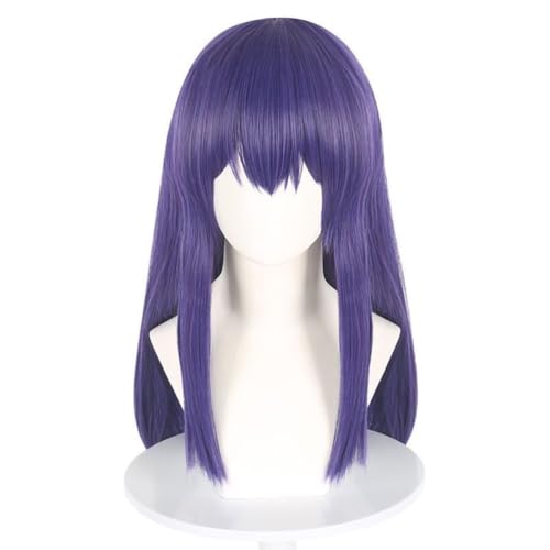 Anime Teruhashi Kokomi Cosplay Perücke, Dunkelblaue Lange Gerade Haare Perücken, Für Halloween Kostüm Party, Anime Show, Cosplay Event von BELEB