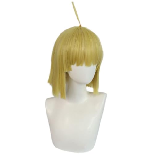 Anime Yamada Asaemon Fuchi Cosplay Perücke Blond Kurzes Haar Halloween Rollenspiel Kostüm Party Accessoire Anime Yamada Asaemon Fuchi Cosplay Perücke Blond Kurzes Haar Halloween Rollenspiel Kostüm Party Accessoire von BELEB