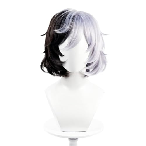 Anime Yumeno Kyūsaku Perücke, Mix Farben Hitzebeständige Synthetische Perücke Halloween Party Zubehör mit Perückenkappe von BELEB