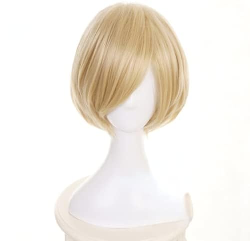 Anime Yuri!!! on Ice Yuri Plisetsky Blonde Kurze Perücke Cosplay Kostüm Hitzebeständiges Kunsthaar, Für Halloween, Party, Karneval, Nachtleben, Konzerte, Hochzeiten Anime Yuri!!! on Ice Yuri Plisetsky Blonde Kurze Perücke Cosplay Kostüm Hitzebeständiges Kunsthaar, Für Halloween, Party, Karneval, Nachtleben, Konzerte, Hochzeiten von BELEB