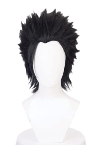 Anime Zack Fair Cosplay Schwarz Kurzer Rücken Perücke, Halloween Kostüm Party Rollenspiel Anime Zack Fair Cosplay Schwarz Kurzer Rücken Perücke, Halloween Kostüm Party Rollenspiel von BELEB