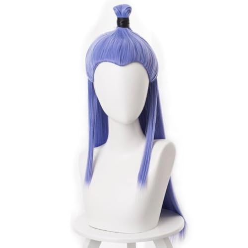 Ao Bing Cosplay Perücke Lange fließende Linke lose Blaue Haare Zubehör Unisex für Party Halloween Weihnachten Ao Bing Cosplay Perücke Lange fließende Linke lose Blaue Haare Zubehör Unisex für Party Halloween Weihnachten von BELEB