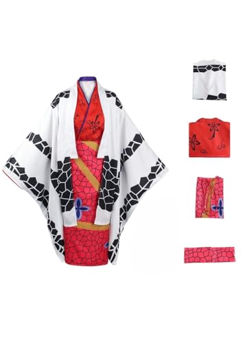 BELEB Anime Cosplay Kostüm Für Daki Outfit Halloween Party Kimono Dienstmädchen Kleid Uniform (Daki,L) von BELEB