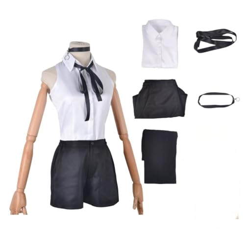 BELEB Anime Cosplay Reze Kostüm Halloween Set Uniform Dress Up (S,Reze) von BELEB