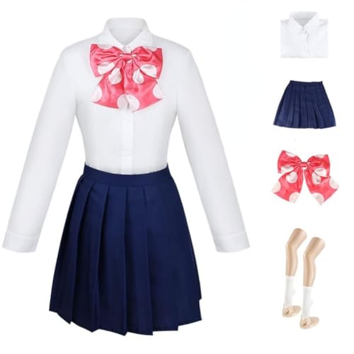 BELEB Anime Ijichi Nijika Cosplay Kurzer Rock Halloween Kostüm Rollenspiel Party Uniform (Ijichi Nijika,L) von BELEB