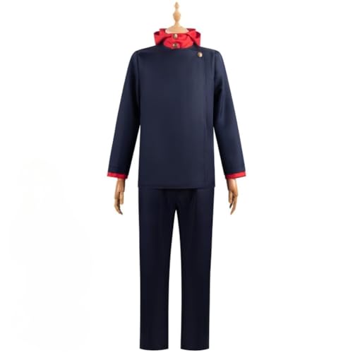 BELEB Anime Itadori Yuji Cosplay Kostüm Halloween Outfit Party (Itadori Yuji,XL) von BELEB