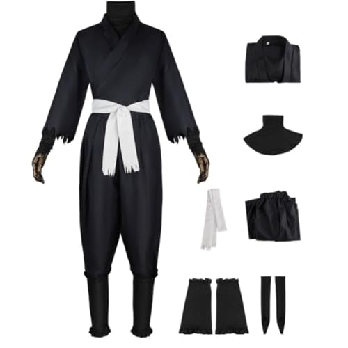 BELEB Anime Jigoku Raku Gabimaru Cosplay Halloween Party Kostüm Rollenspiel Uniform (Raku,L) von BELEB