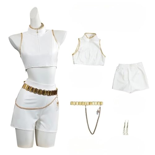 BELEB Anime Rumii Cosplay Kostüm Zubehör Karneval Halloween Party Outfits (Black,130) von BELEB