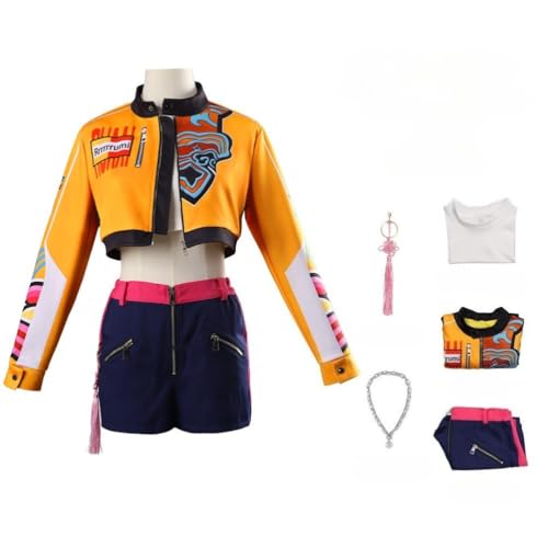 BELEB Anime Rumii Cosplay Kostüm Zubehör Karneval Halloween Party Trend Outfits (Women,L) von BELEB