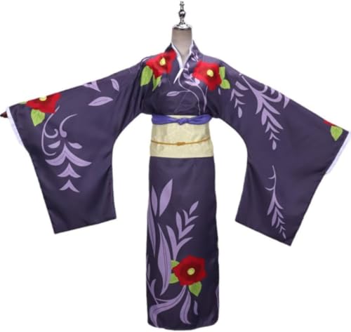 BELEB Anime Tamayo Cosplay Kostüm Halloween Outfit Party Kimono Uniform Full Set (Tamayo,XXL) von BELEB