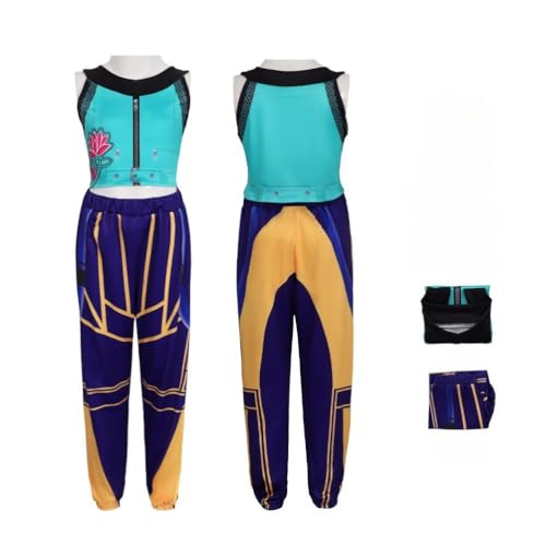 BELEB Anime Zoey Cosplay Kostüm Zubehör Frauen Karneval Halloween Party Trend Outfits (Girls,130) von BELEB