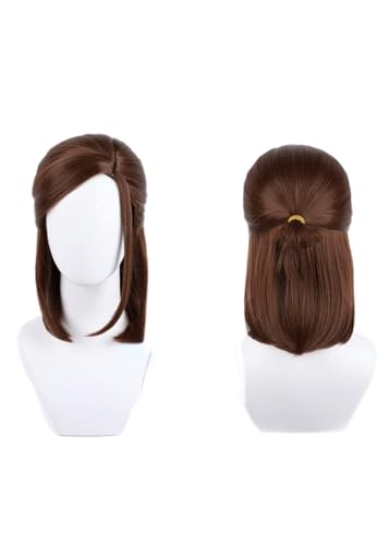 Ellie Cosplay Perücke, Braunes Hitzebeständiges Kunsthaar Perücken, Für Halloween Kostüm Party Requisiten Accessoire von BELEB