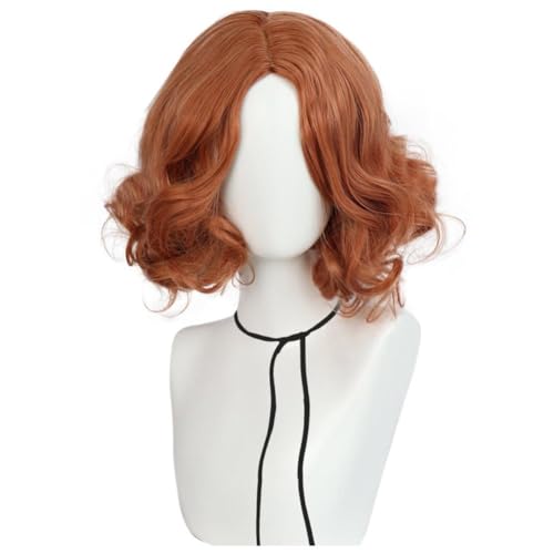 Haru Okumura Cosplay Perücke Kinnlänge Wavy Auburn Haar Zubehör Unisex für Party Halloween Weihnachten Haru Okumura Cosplay Perücke Kinnlänge Wavy Auburn Haar Zubehör Unisex für Party Halloween Weihnachten von BELEB